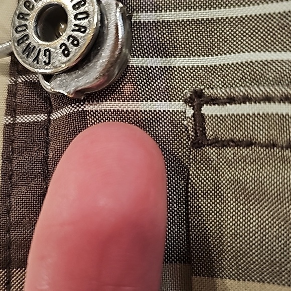 Gymboree Shortall Coverall Overall Romper Plaid Checkered Adjustable Snap 2T - Picture 5 of 8